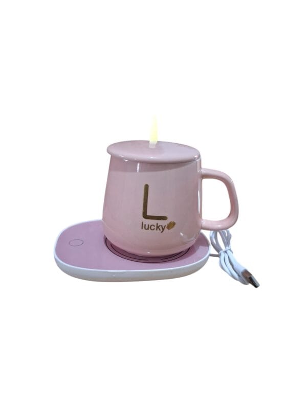 Tasse chauffante